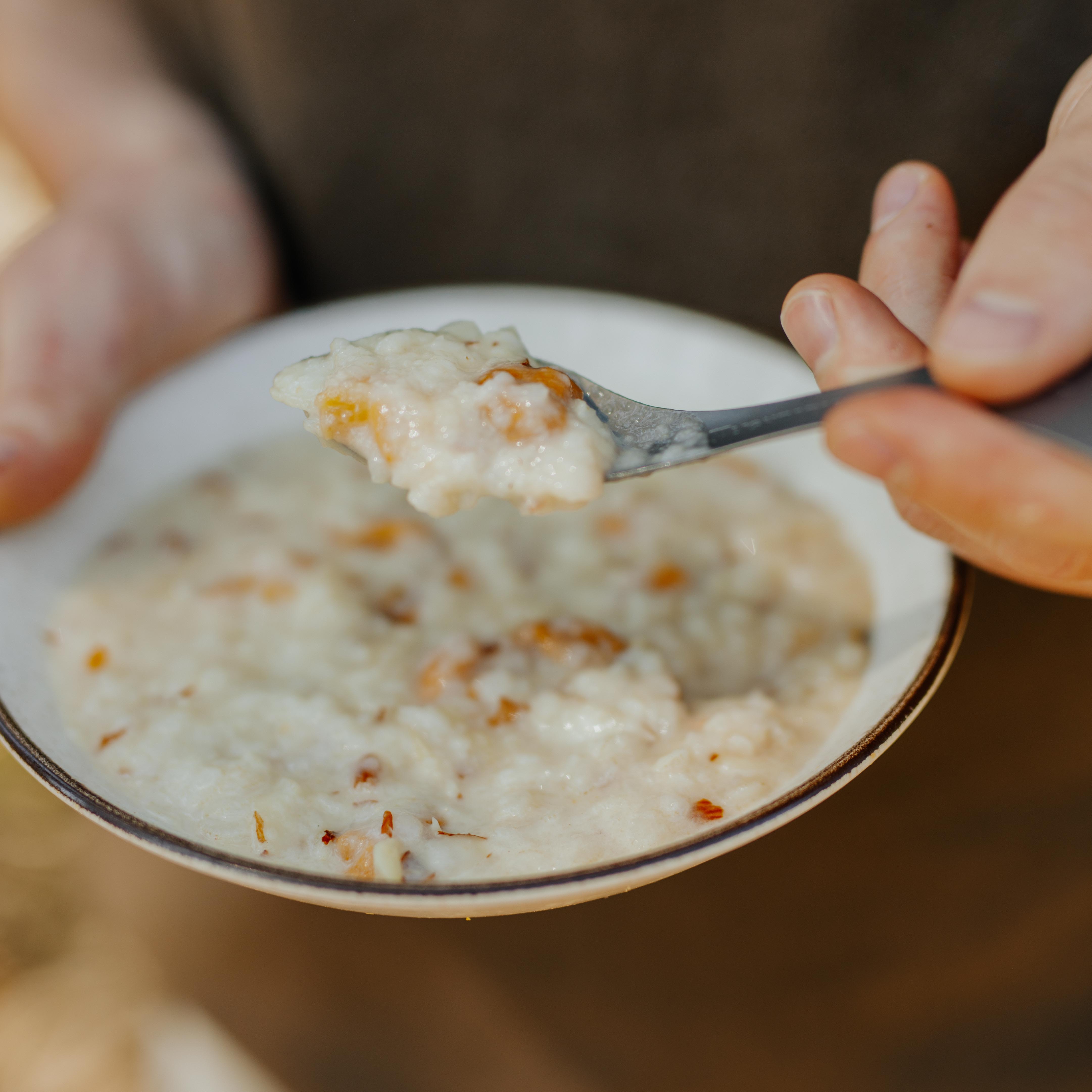 Apricot Rice Pudding