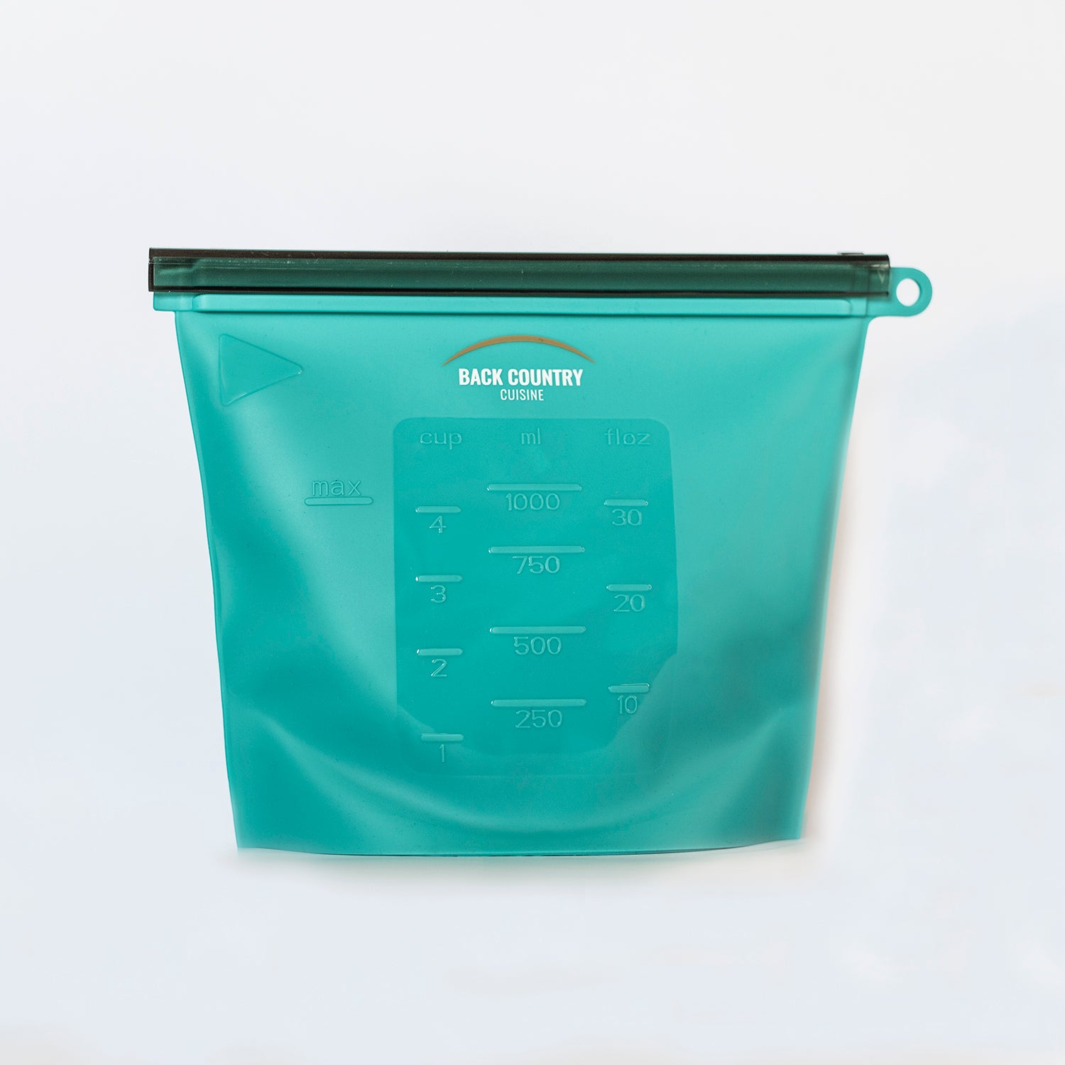 Silicone Meal Zip Pouch 1L